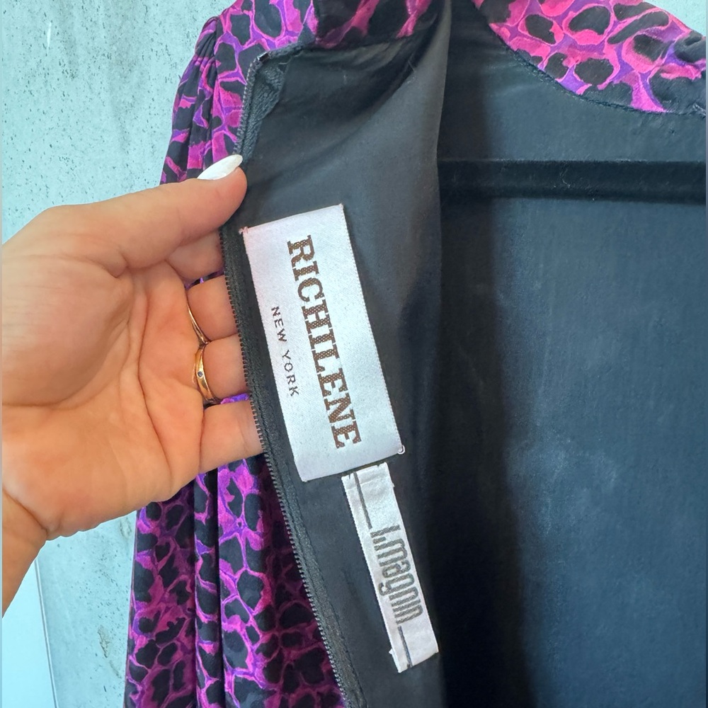 Vintage Richiline Printed Dress